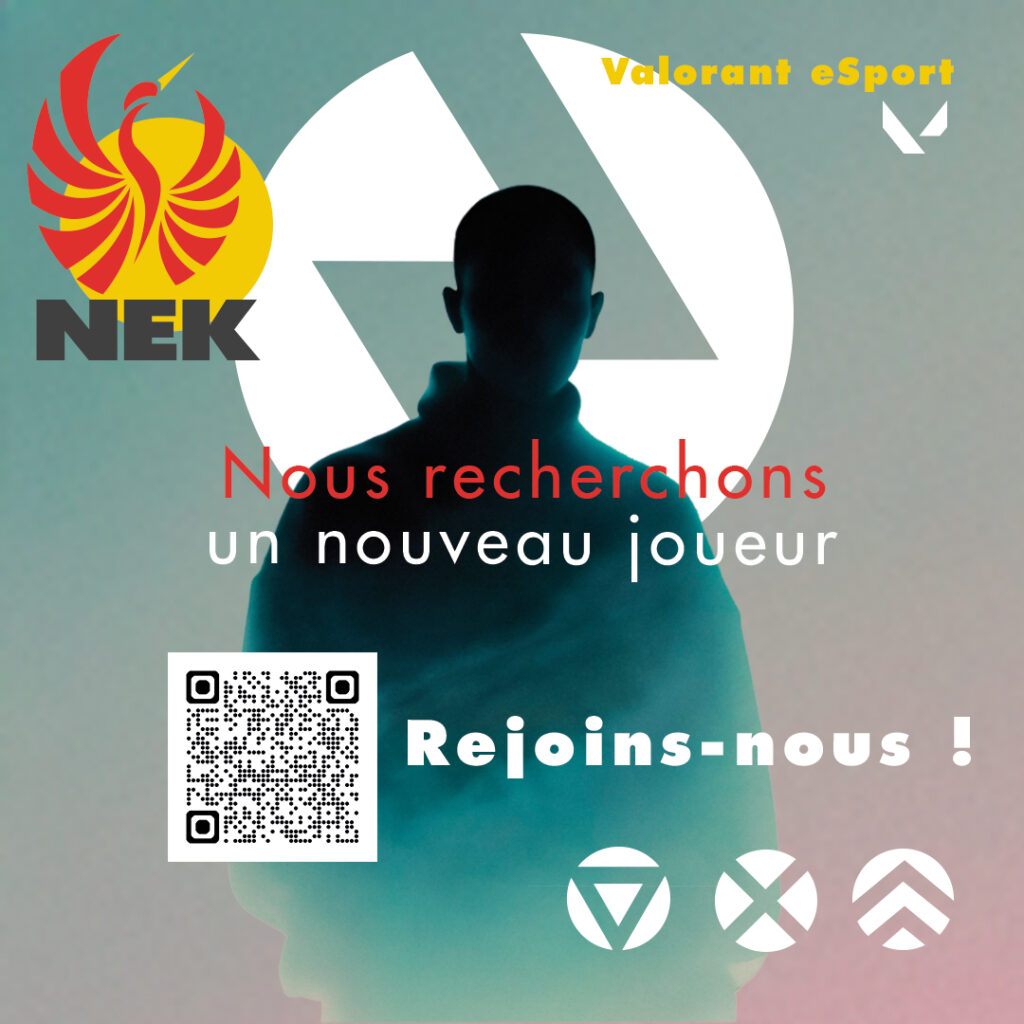 Image de communication, poste de réseaux sociaux, ayant comme but de recruter.